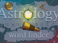 Astrology Word Finder